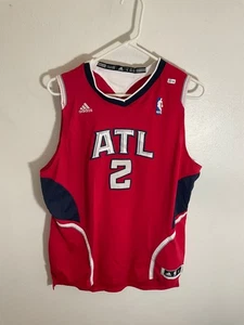 Nueva Camiseta Adidas NBA Atlanta Hawks Joe Johnson Roja Juvenil XL - Imagen 1 de 5