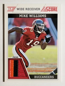 2011 Score Patches Prime #MW Mike Williams - Picture 1 of 2