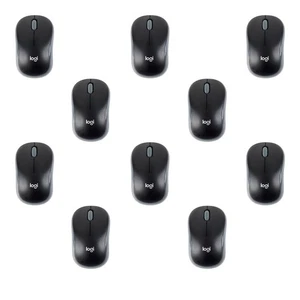 Logitech M185 Mouse Wireless 2.4 GHz Connection W/Receiver Lot of 10 TESTED - Afbeelding 1 van 9