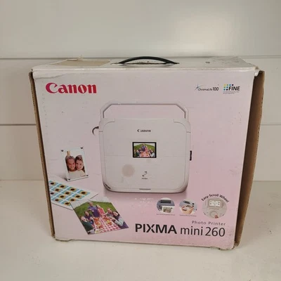 Canon Pixma Mini 260 Portable Photo Inkjet Printer | No Cords  - Image 1 of 4