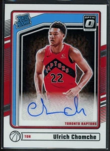 2024-25 Panini Donruss Optic Ulrich Chomche Rated Rookie Auto RC - Bild 1 von 2