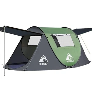 2/4 Person Pop Up Camping Tent,Instant Easy Setup,Waterproof,Automatic Family... - Picture 1 of 6