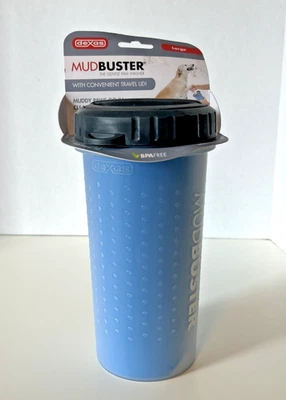 Dexas NEW Large Mudbuster w/Travel Lid Portable Dog Paw Mud Dirt Washer Cleaner - Image 1 of 3