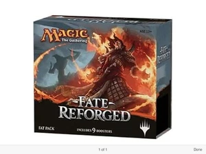 Magic the Gathering Fate Reforged Fat Pack SEALED MtG Wizards of Coast WotC - Picture 1 of 1