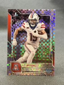 2025 Bowman Chrome U Luke Wysong X-FRACTOR 1st Bowman #49 Arizona Wildcats - Bild 1 von 2