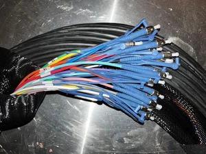 ST-ST Outdoor opancerzony jednomodowy 24 pasma 200 stóp. kabel taktyczny włókno - Zdjęcie 1 z 4