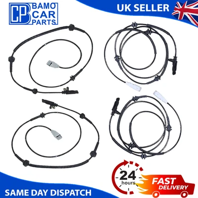 4X SENSOR DE VELOCIDAD ABS PARA PEUGEOT 407 CITROEN C5 MK3 C6 (2005-ON) DELANTERO Y TRASERO Foto 1 de 4