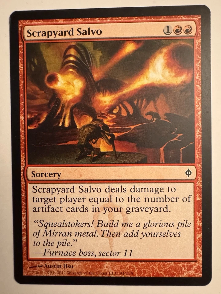 Scrapyard Salvo [New Phyrexia] Magic MTG - Image 1 of 1