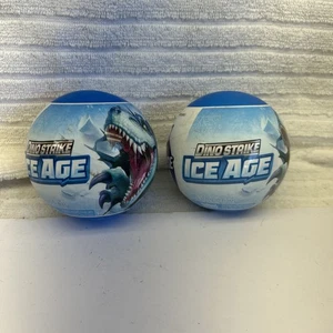 2 ZURU 5 Sorpresa DINO STRIKE ICE AGE Cápsula Bola Ciega Dinosaurios NUEVO Sellado - Imagen 1 de 3