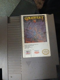 Nintendo 1985 NES Mindscape Gauntlet II Game Cartridge Only Nice Used Game!
