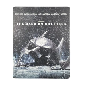 Batman The Dark Knight Rises Steelbook Edition Blu-Ray & DVD 3 Disc Set - Picture 1 of 11