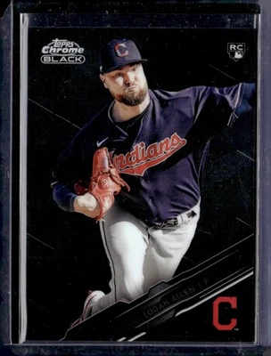 2020 Topps Chrome Black Logan Allen #64 Rookie RC - Image 1 of 2