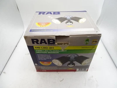 RAB LIGHTING MS-LED-2H-180-BLK SENSOR - Image 1 of 2