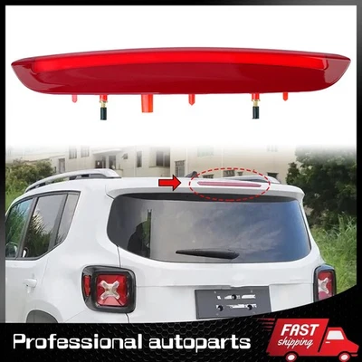 For Jeep Renegade 2015-2022 3rd Rear Center Brake Light Tail Lamp 68247167AA - Image 1 of 4