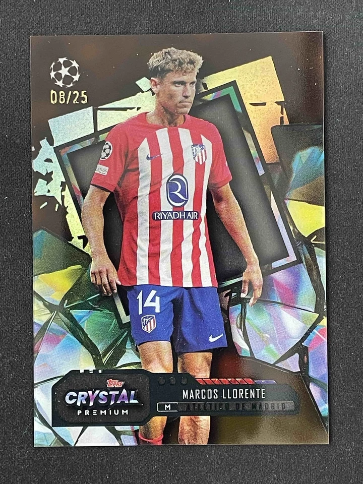 Marcos Llorente 2023-24 Topps Crystal Premium Orange 08/25 #19 - Image 1 of 2