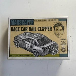 NOS MANSCAPER Brand race car nail clipper- NEW in Box VINTAGE - Picture 1 of 7