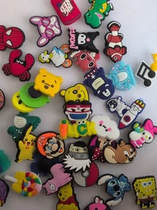 Lot of 5 Random Crocs Charms – Cute Croc Pins for Shoes, Kids & Adults Styles - Picture 1 of 2