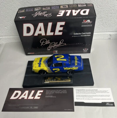 Литой автомобиль Dale Earnhardt The Movie No2 Wrangler 1981 Grand Prix 1:24 2/12 - Изображение 1 из 4