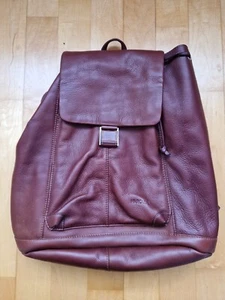 Rucksack Tasche Harold's Handcrafed Country Braun Leder Zustand Gut - Bild 1 von 10