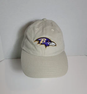 NFL Baltimore Ravens Adulto Sombrero Beige Talla Única Gorra de Béisbol Ajustable - Imagen 1 de 9