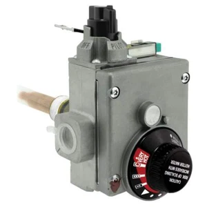 Rheem PROTECH Gas Valve Thermostat 7.6" x 6.95" Steel Plastic Silver Metallic - Picture 1 of 5