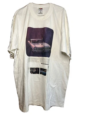 Camiseta Pontiac Lofteez 1967 blanca manga corta talla XL Foto 1 de 4
