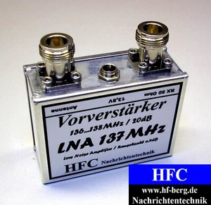 LNA 137 MHz - Vorverstärker für NOAA & Meteor Weißblechgehäuse (5045) - Picture 1 of 3