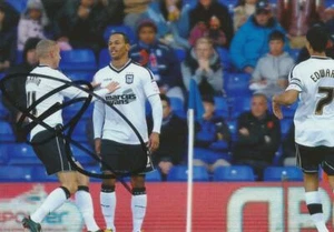 IPSWICH: DJ CAMPBELL SIGNED 6x4 ACTION PHOTO+COA - Picture 1 of 1