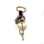 Hearts Keychain Car Keyring Purse Bag Pendant Decoration Hanging Keychain