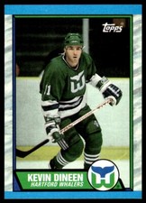 1989-90 Topps #20 Kevin Dineen Hartford Whalers