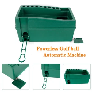 Dispensador automático de pelotas de golf verde no requiere electricidad dispensador de pelotas de golf - Imagen 1 de 20