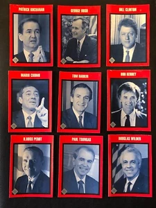 Politischer Präsident Senator Gouverneur 1991 Tuff Stuff Magazin Sammelkarten-Set - Bild 1 von 4
