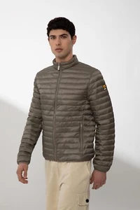Ciesse piumini piumino uomo 100 grammi Jason senza cappuccio beige leggero - Imagen 1 de 5