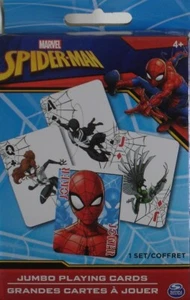 Cardinal Marvel Spider-man Jumbo Playing Cards - New - Picture 1 of 1