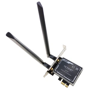 AX200 Desktop PCIe Wireless Adapter PC WiFi 6 Bluetooth 5.1 Network RGB Heatsink - Picture 1 of 10