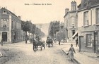 CPA 89 SENS AVENUE DE LA GARE