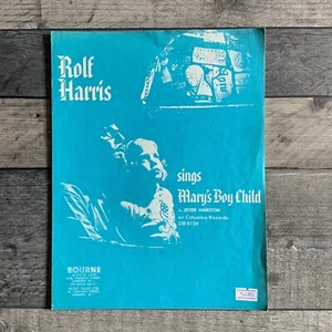 Rolf Harris Sings Mary's Boy Child By Jester Hairston Columbia Records  - Picture 1 of 3