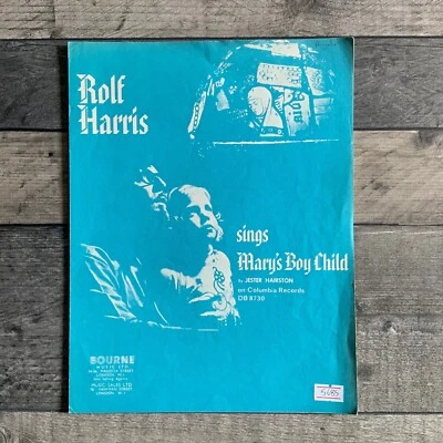Rolf Harris Sings Mary's Boy Child By Jester Hairston Columbia Records  - Image 1 of 3
