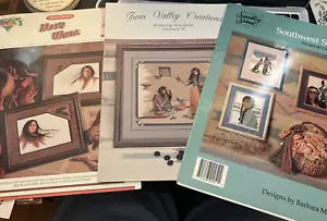 Southwestern Native Cross Stitch Patterns Set of 3 - Picture 1 of 4