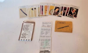 Vintage Clue Board Game 1972 Replacement Pieces 21 Cards Complete - Picture 1 of 3