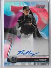 Max Meyer 2020 Bowman’s Best Pink Refractor Auto Autograph Rookie RC 02/10