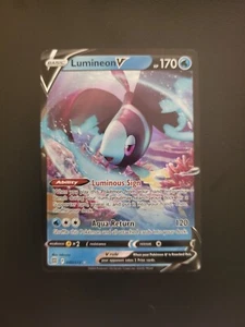 Pokémon TCG Lumineon V Sword & Shield: Brilliant Stars 040/172 Holo Ultra Rare - Picture 1 of 2