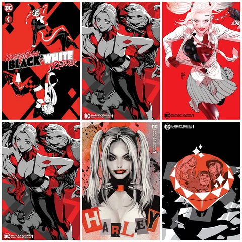 Harley Quinn: Black White Redder #1  Select Main & Variant Covers Cover