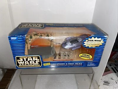 Star Wars Action Fleet Gian Speeder & Theed Palace 1998 Foto 1 de 4