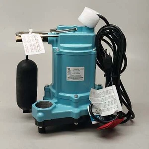 LITTLE GIANT Submersible Sump Pump 6EC Series, 6EC-CIA-SFS, 1/3 HP, 115 V 506804 - Picture 1 of 17