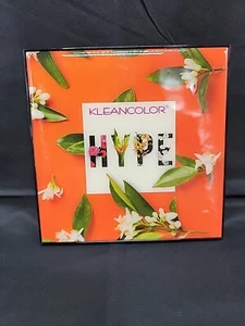 Kleancolor Hype Glow Face Palette With Mirror Sealed 9 Shades - Picture 1 of 3