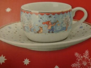 Cappuccinotasse 2 tlg Weihnachtsabend 2022 Renata von Hutschenreuther - Bild 1 von 1