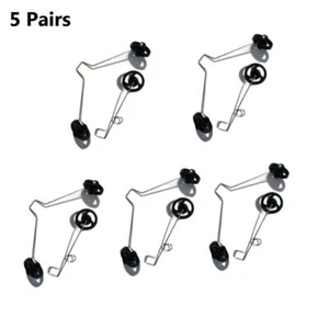 5Pair RC Plane Wheels For Foam Fighter F22 Su27 HW33 Radio Remote Control Plane - Picture 1 of 3