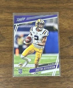 2020 Panini Prestige Justin Jefferson RC #267 LSU Tigers / Minnesota Vikings - Picture 1 of 10