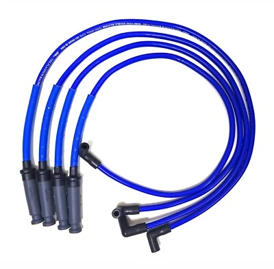 S10 Sonoma  2.2L 94-03 High Performance 10 mm Blue Spark Plug Wire Set 29189B - Image 1 of 2